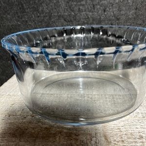 2 Vintage glass Marinex bowls Made in Brazil